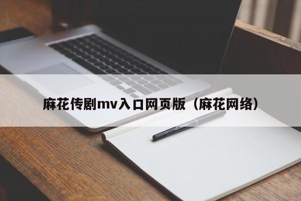 麻花传剧mv入口网页版（麻花网络）